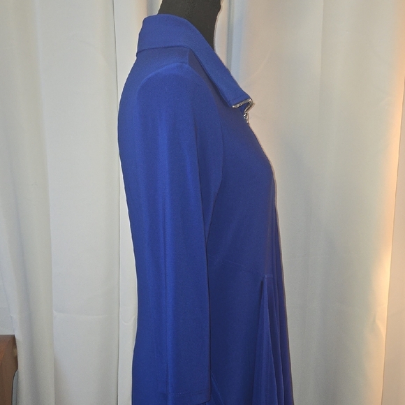 Joseph Ribkoff Cobalt Blue Long Sleeve Dress - Picture 5 of 8